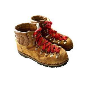 Vintage Italian Leather Hiking Boots | Kinney Colorado Mountaineer | Size 7 Lace